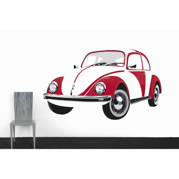 VW Käfer Wand-Tattoo