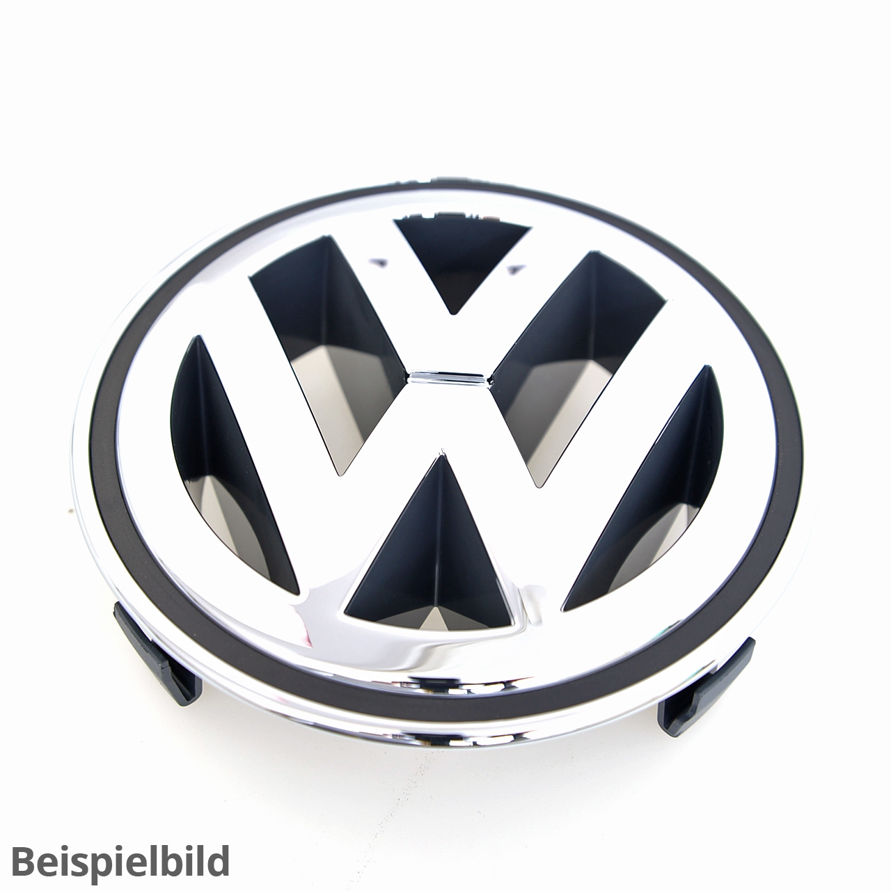 VW Volkswagen 7H0853601041 Emblem Logo Vorn Kühlergrill Logo Zeichen Schwarz