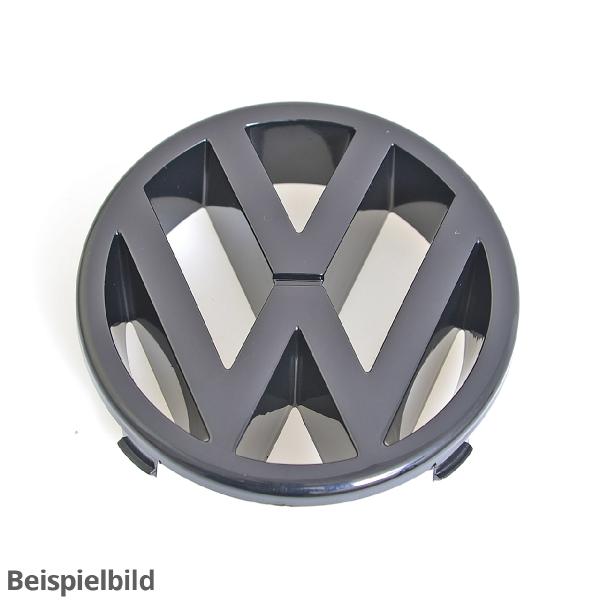VW-Emblem 5H0853601D DPJ schwarz/chromglanz