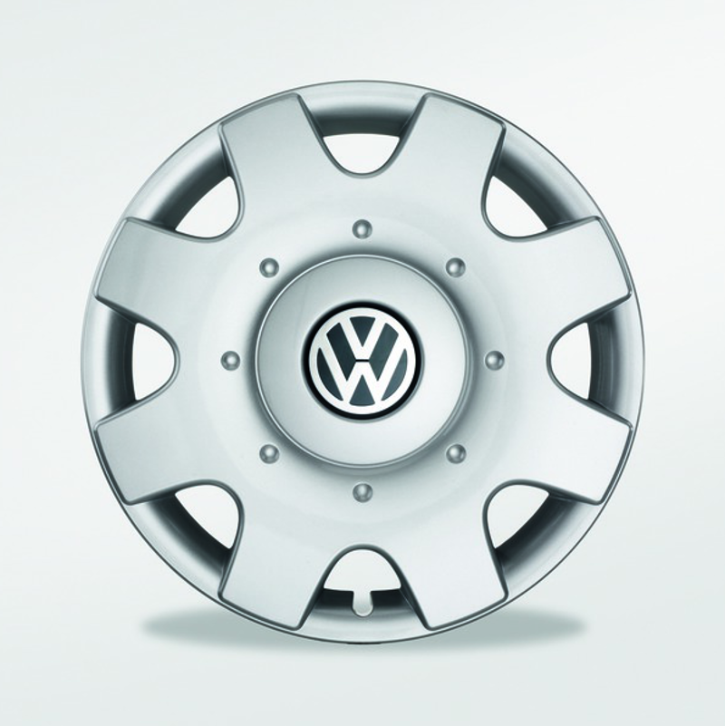 Original VW Polo 6 (2G) Radkappen Set 15 Zoll Radzierblenden Brillantsilber