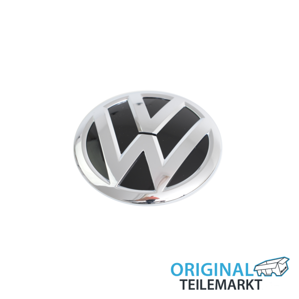 VW-Emblem 6C0853600 FOD schwarz hochglänzend/chromglanz, Kühlergrill