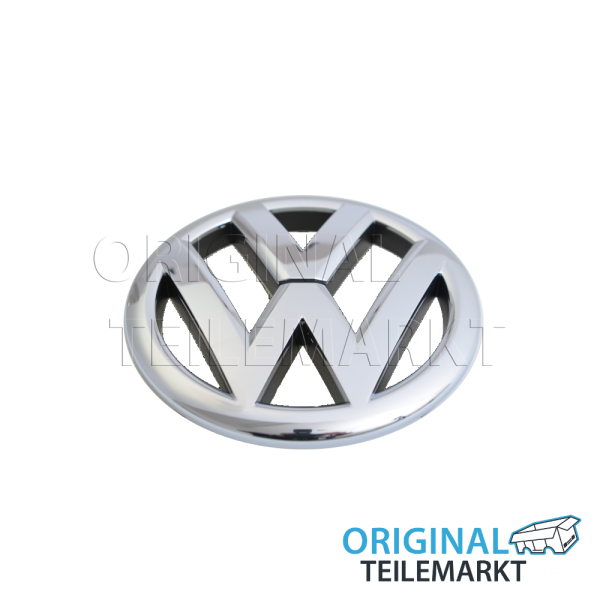 VW-Emblem 6R0853600AULM chromfarben/schwarz