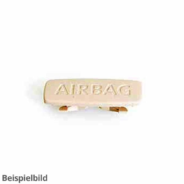 Blende 5G0853437 Y20 mit Emblem Airbag perlgrau