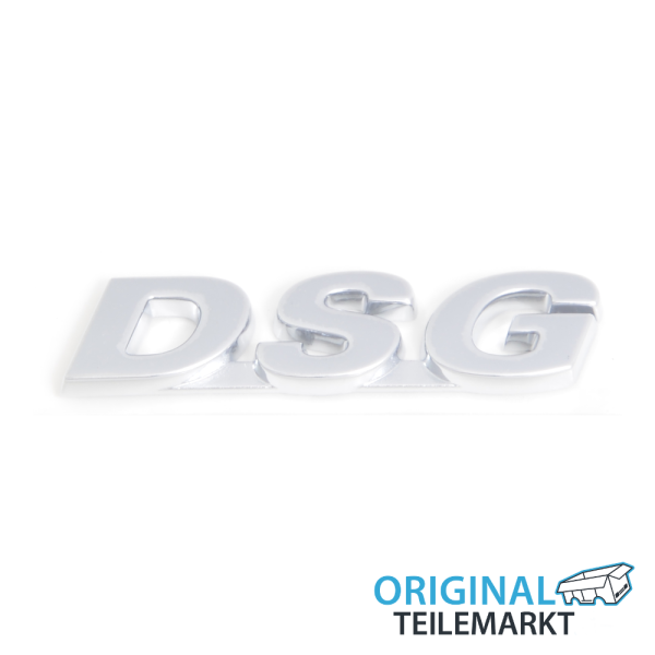 Schriftzug DSG chrom 1J0 853 675 AL 739
