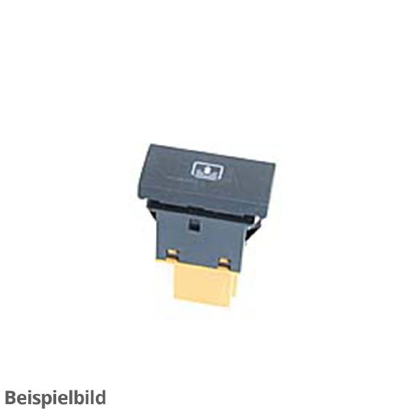 Drucktaster für Heck- und Tankklappenbetätigung schwarz/weiss 3C0959903B REH