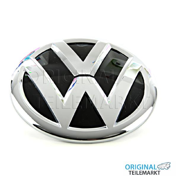 VW-Emblem 5N0853630 FXC hinten, chrom/schwarz