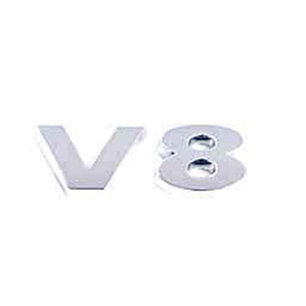 Schriftzug V8 chrom 3D0 853 675 T 739