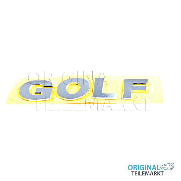Schriftzug 5G0853687 2ZZ GOLF chromglanz