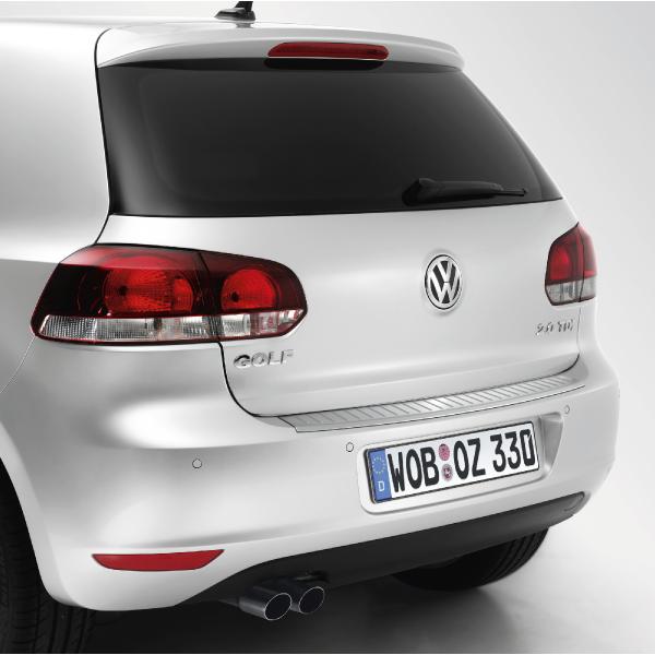 VW Golf 5K0 6 Originalteilemarkt Ladekantenschutz Edelstahloptik | 061 195