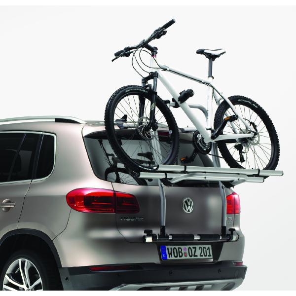 VW Tiguan Fahrradträger für die Heckklappe